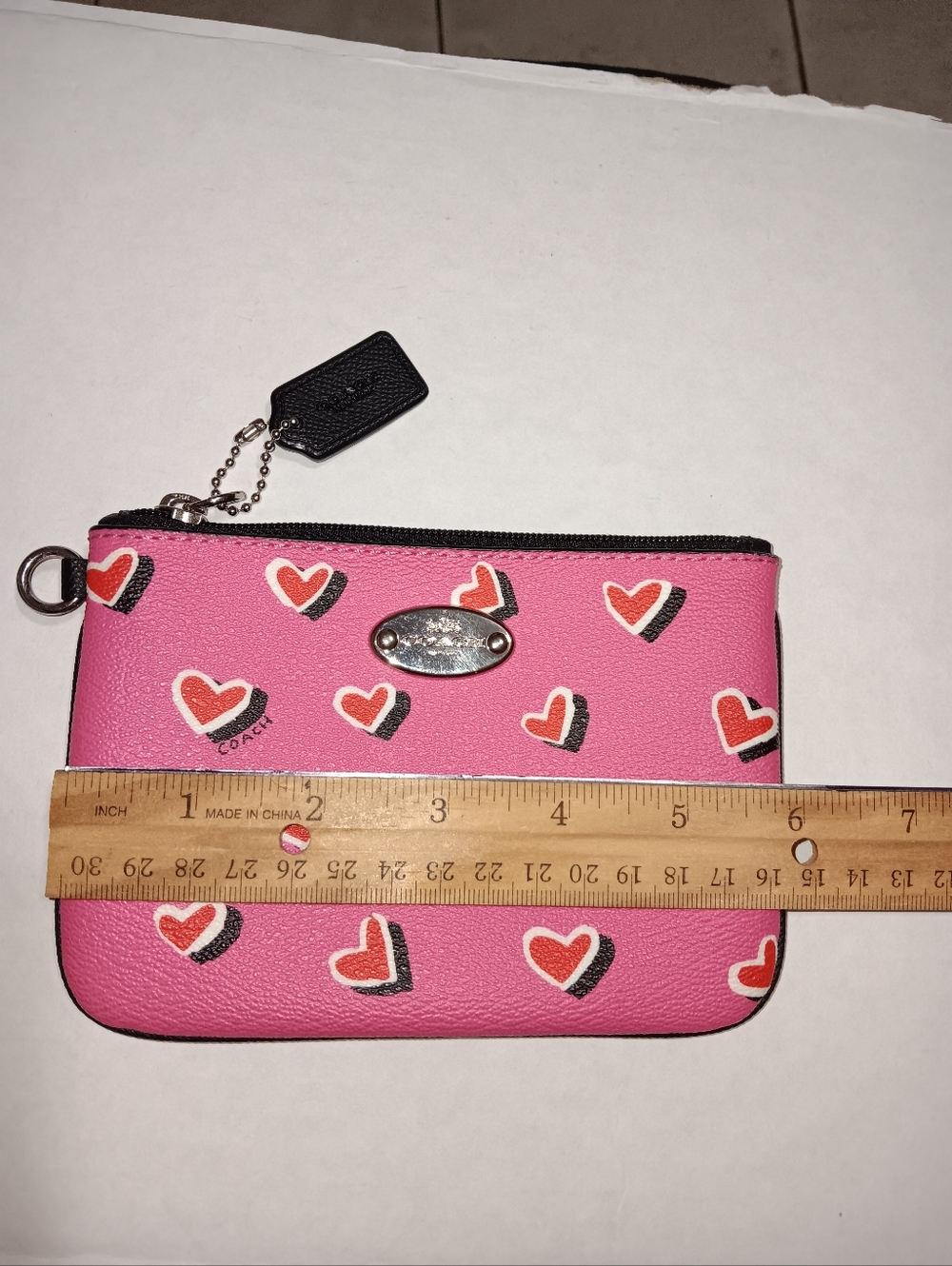 Coach Coated canvas Coin Purse - Picture 6 of 11